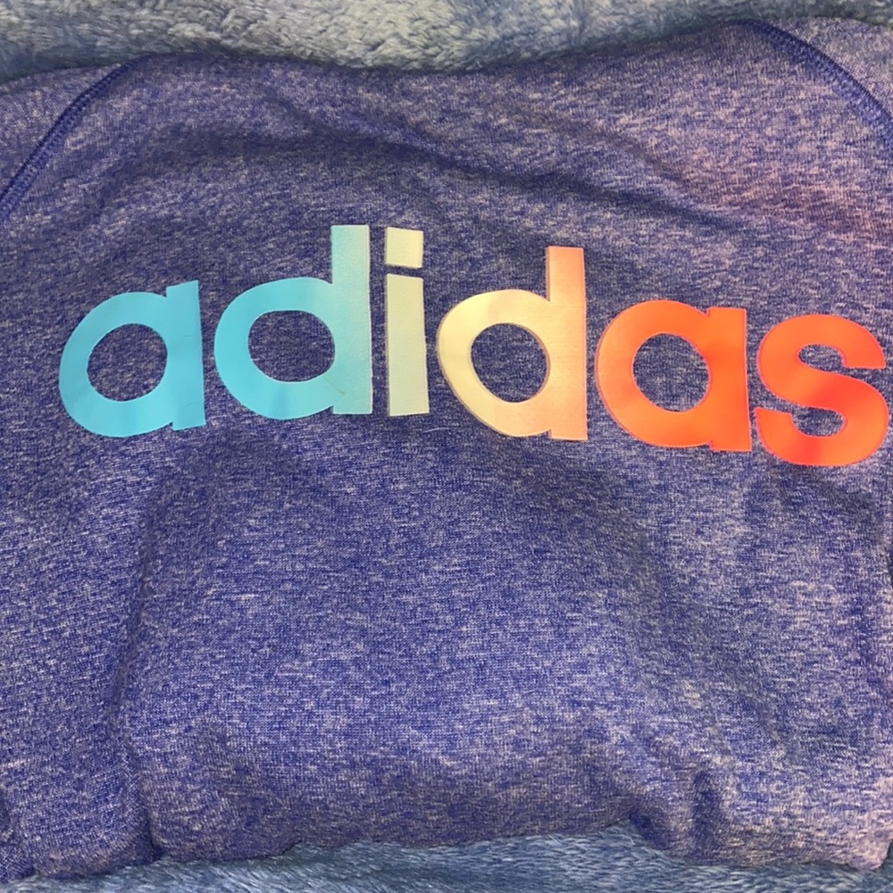 Blue Adidas Hoodie